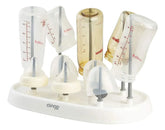 Escorredor de mamadeira Branco e Cinza - Clingo